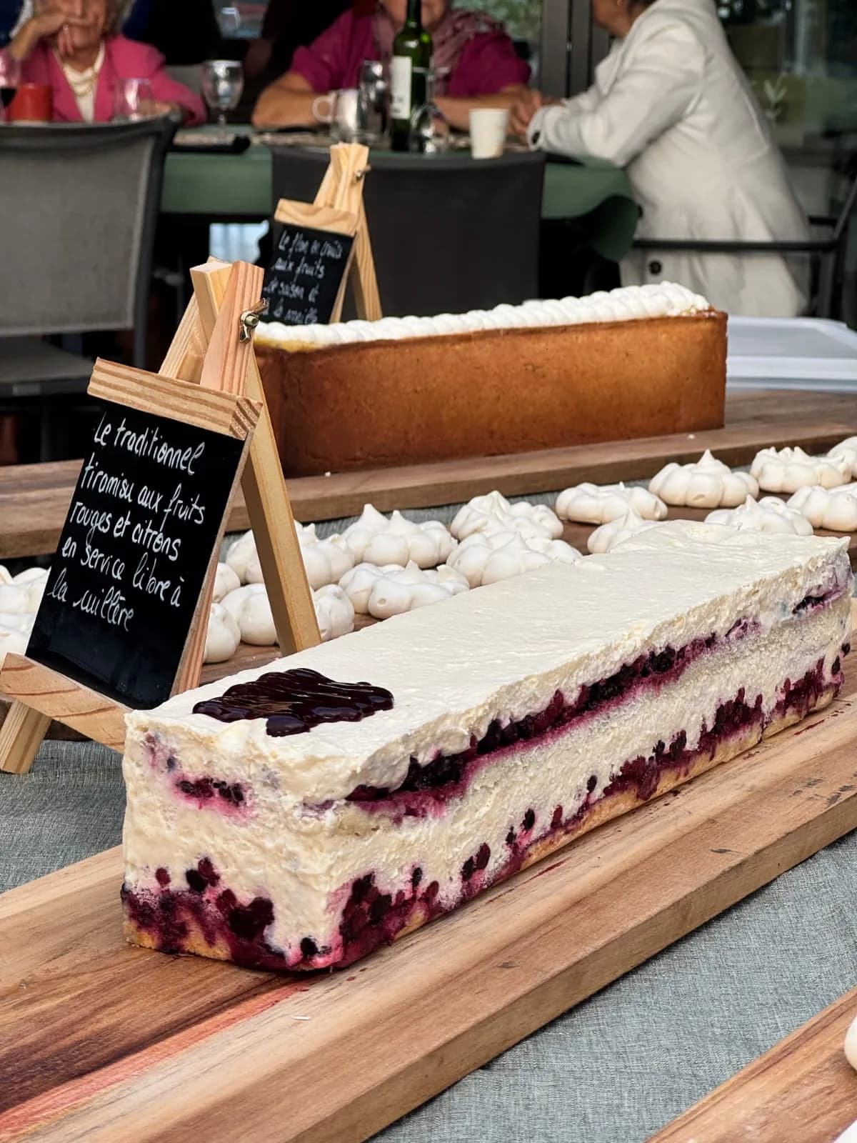 Buffet de desserts et entremets